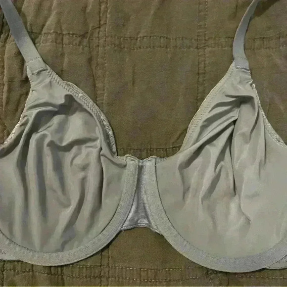 Wacoal Style 855303 Back Appeal Underwire Bra Size 32D Color Steel Blue Gray - Picture 8 of 8